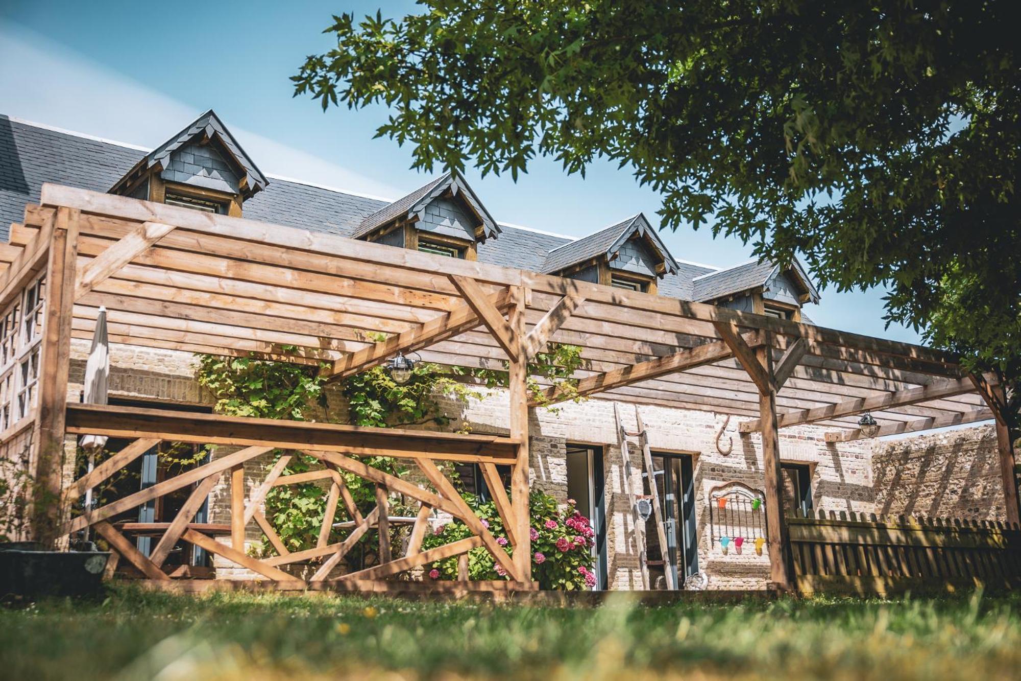 Ecolodge Entre Mer & Campagne - Maison Et Chambres D'Hotes - Le Havre Honfleur Etretat Octeville-sur-Mer Экстерьер фото